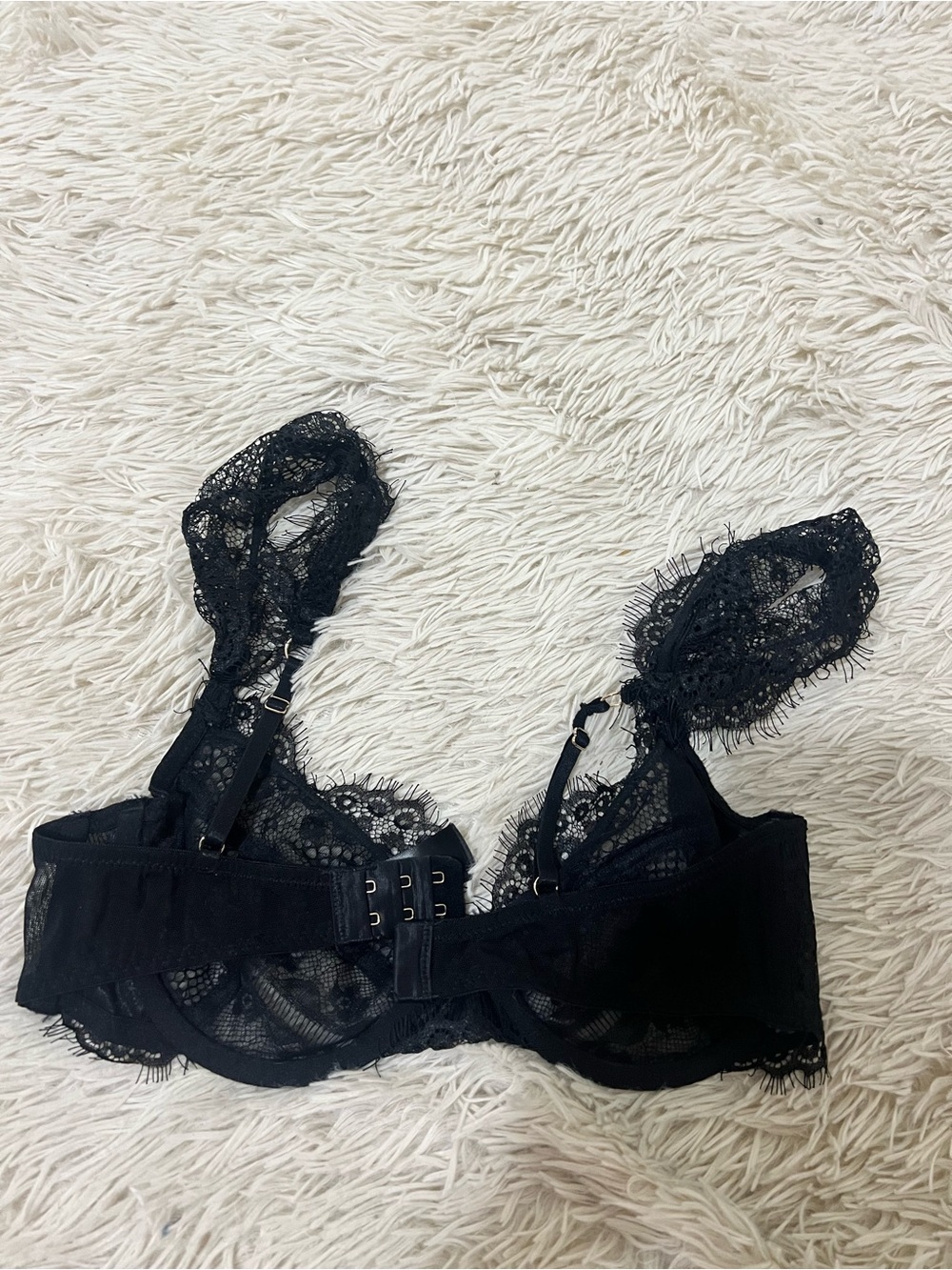 Bluebella Black Lace Underwire Balcony Bra - Picture 2 of 2